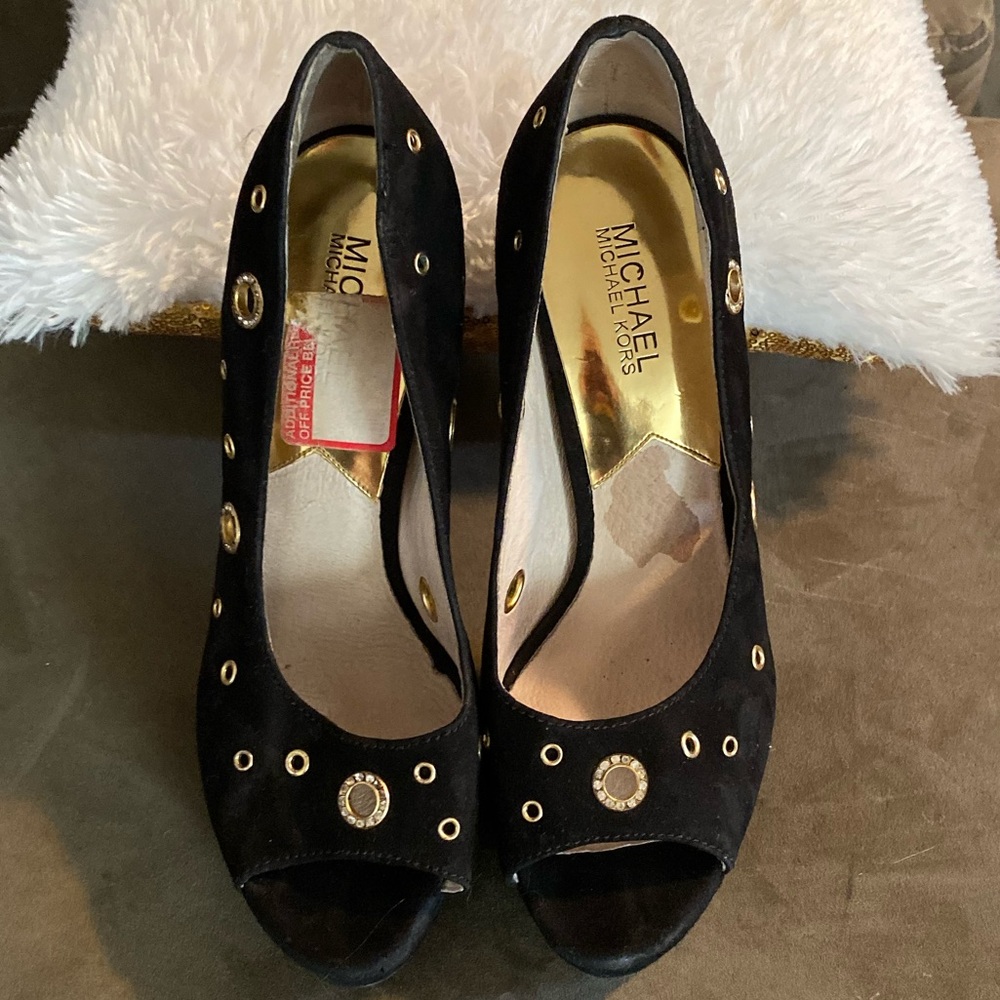 Michael Kors Peep Toe Platform high heels